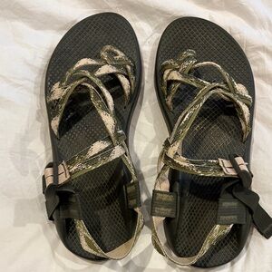 Chaco Women's Sandals - Black and Green